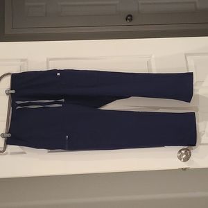 Figs Large Petite Yola Navy Scrub Pants